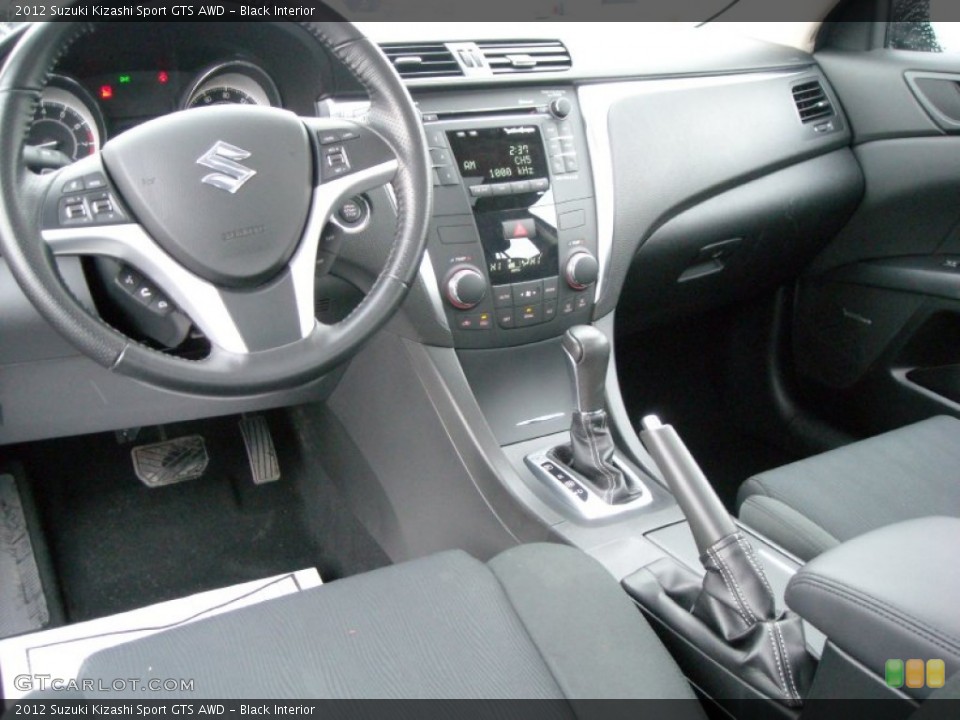 Black Interior Dashboard for the 2012 Suzuki Kizashi Sport GTS AWD #75310187