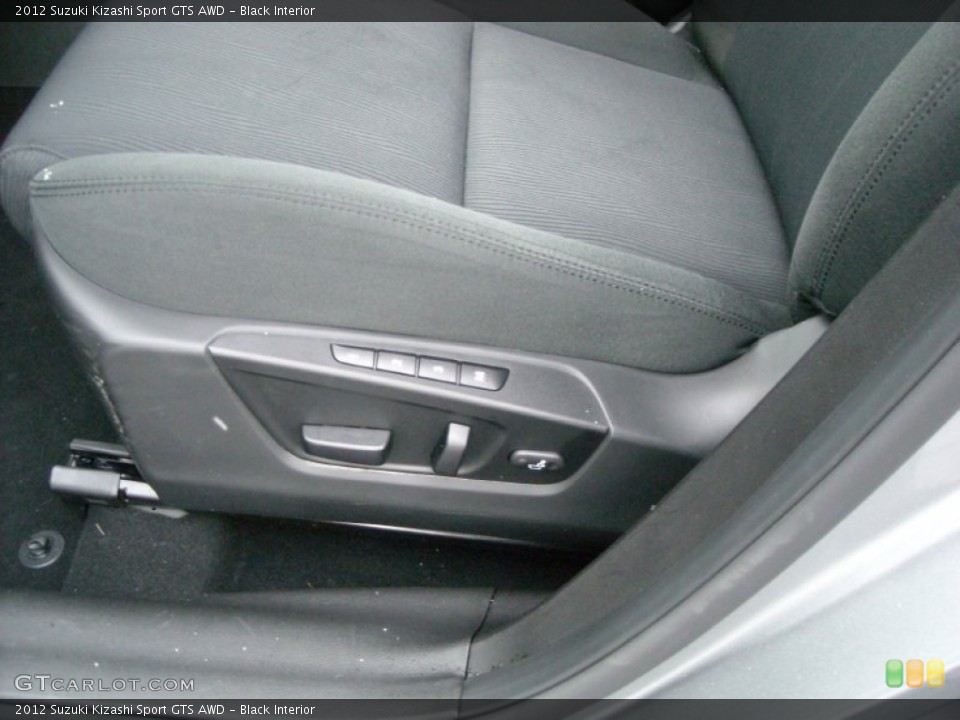 Black Interior Front Seat for the 2012 Suzuki Kizashi Sport GTS AWD #75310320