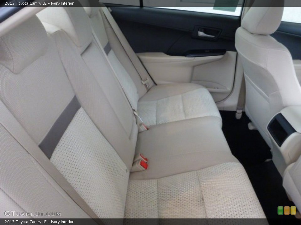 Ivory Interior Rear Seat for the 2013 Toyota Camry LE #75310431