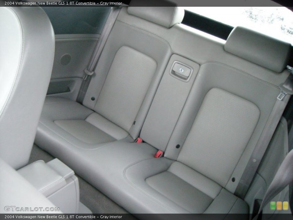 Gray Interior Rear Seat for the 2004 Volkswagen New Beetle GLS 1.8T Convertible #75310752