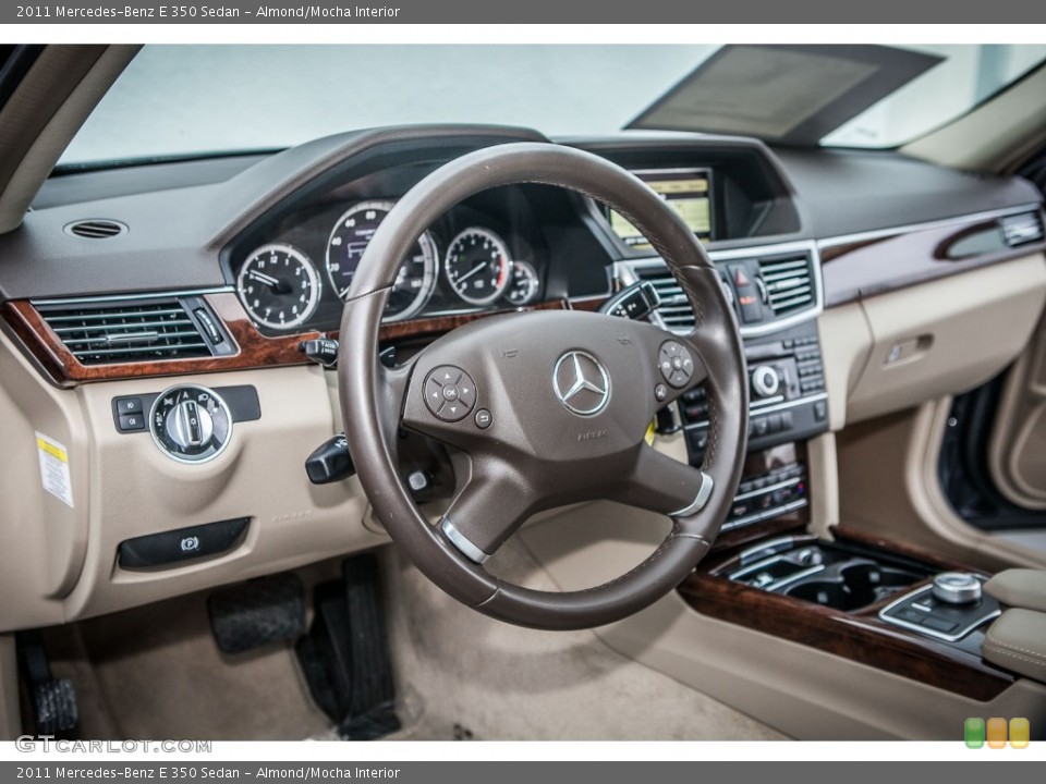 Almond/Mocha Interior Dashboard for the 2011 Mercedes-Benz E 350 Sedan #75310977