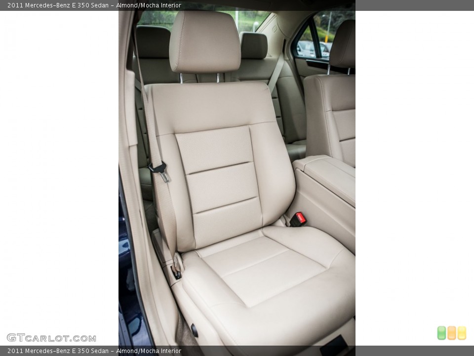 Almond/Mocha Interior Front Seat for the 2011 Mercedes-Benz E 350 Sedan #75311017