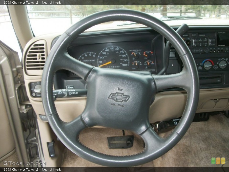 Neutral Interior Steering Wheel for the 1999 Chevrolet Tahoe LS #75314526