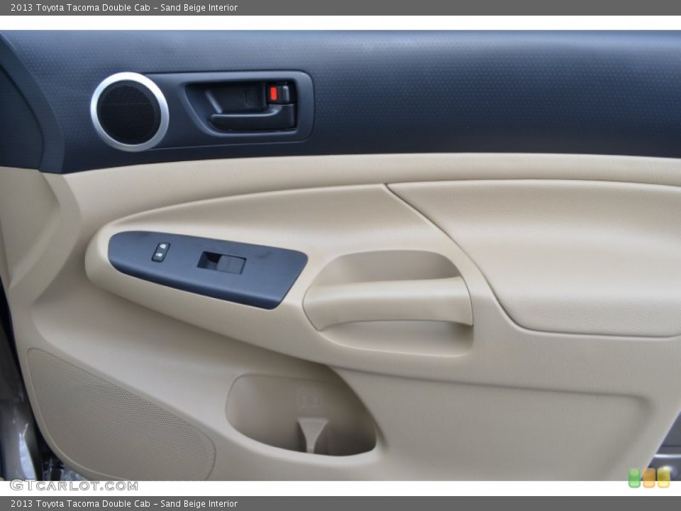 Sand Beige Interior Door Panel for the 2013 Toyota Tacoma Double Cab #75315411