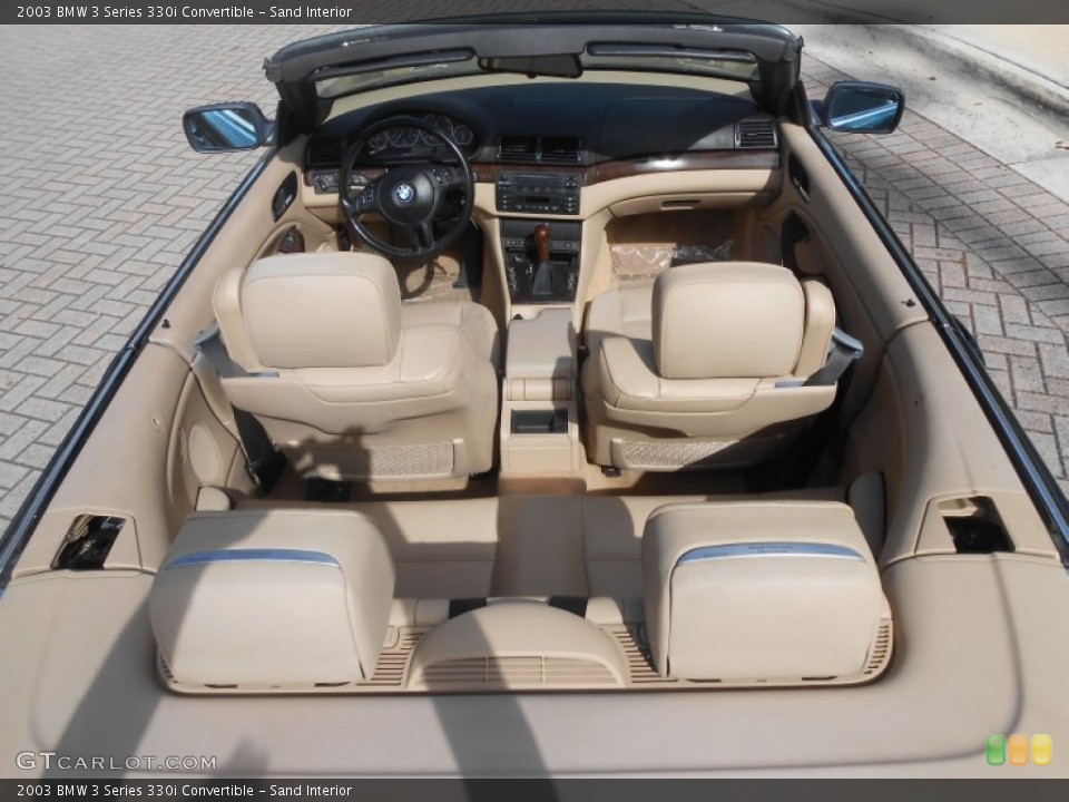 Sand Interior Photo for the 2003 BMW 3 Series 330i Convertible #75315702