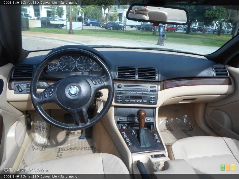 Sand Interior Dashboard for the 2003 BMW 3 Series 330i Convertible #75315717