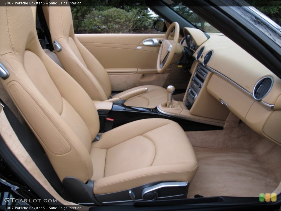 Sand Beige Interior Photo for the 2007 Porsche Boxster S #75316620