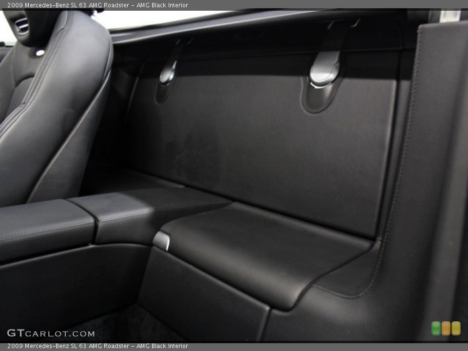 AMG Black Interior Photo for the 2009 Mercedes-Benz SL 63 AMG Roadster #75317678