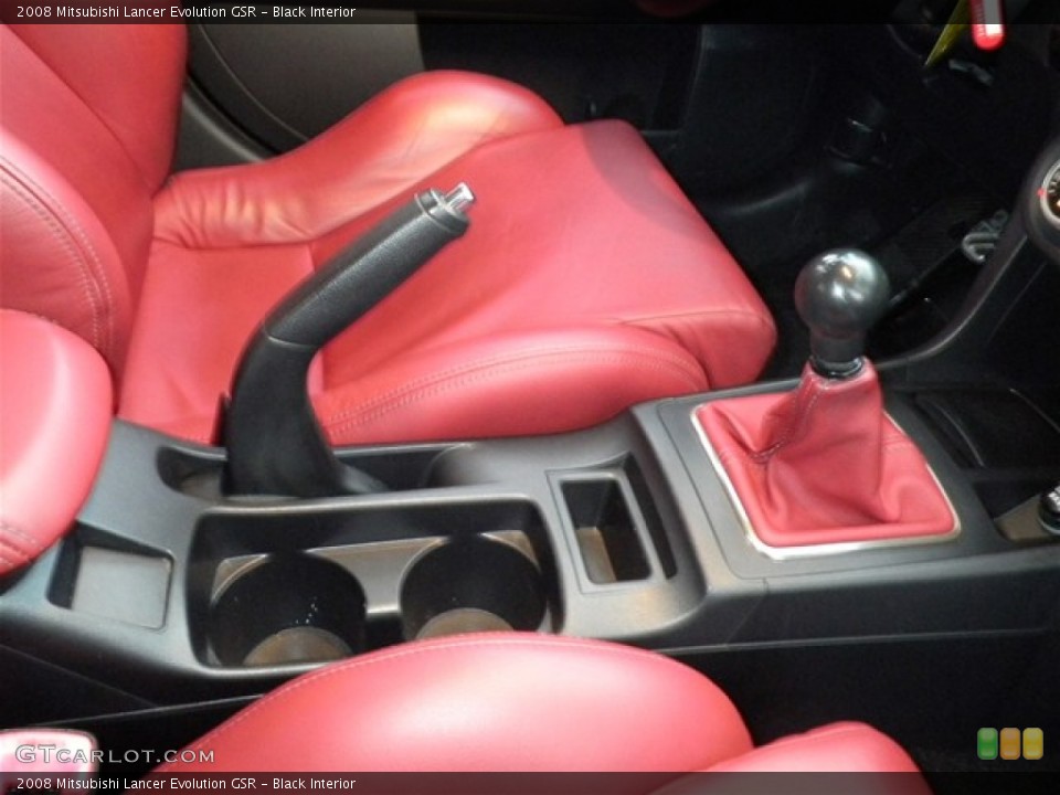 Black Interior Transmission for the 2008 Mitsubishi Lancer Evolution GSR #75317790