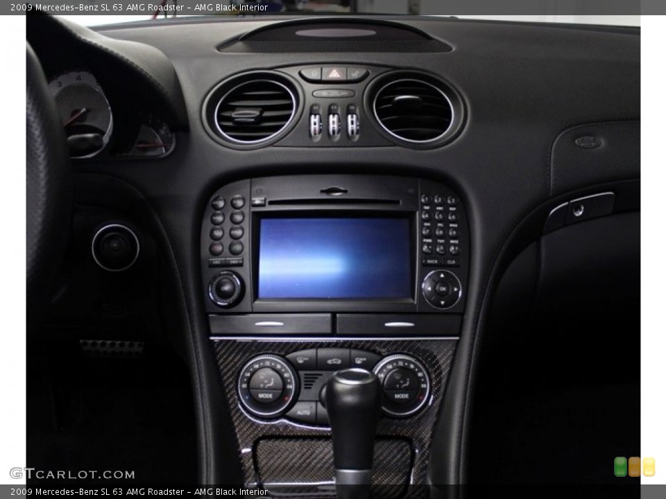 AMG Black Interior Controls for the 2009 Mercedes-Benz SL 63 AMG Roadster #75317839