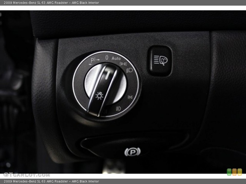 AMG Black Interior Controls for the 2009 Mercedes-Benz SL 63 AMG Roadster #75317901