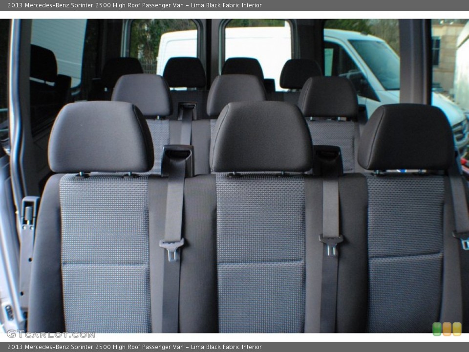 Lima Black Fabric Interior Photo for the 2013 Mercedes-Benz Sprinter 2500 High Roof Passenger Van #75321807