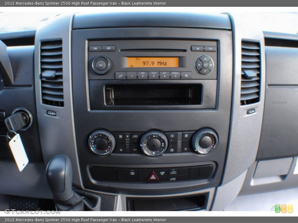 Black Leatherette Interior Controls for the 2013 Mercedes-Benz Sprinter 2500 High Roof Passenger Van #75322107