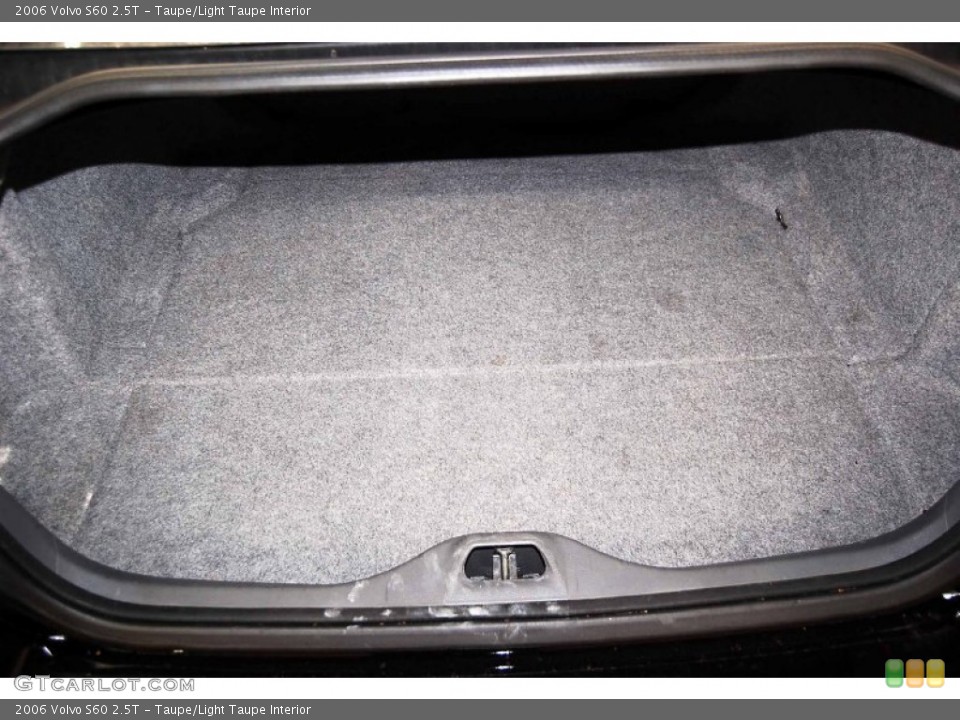 Taupe/Light Taupe Interior Trunk for the 2006 Volvo S60 2.5T #75324606
