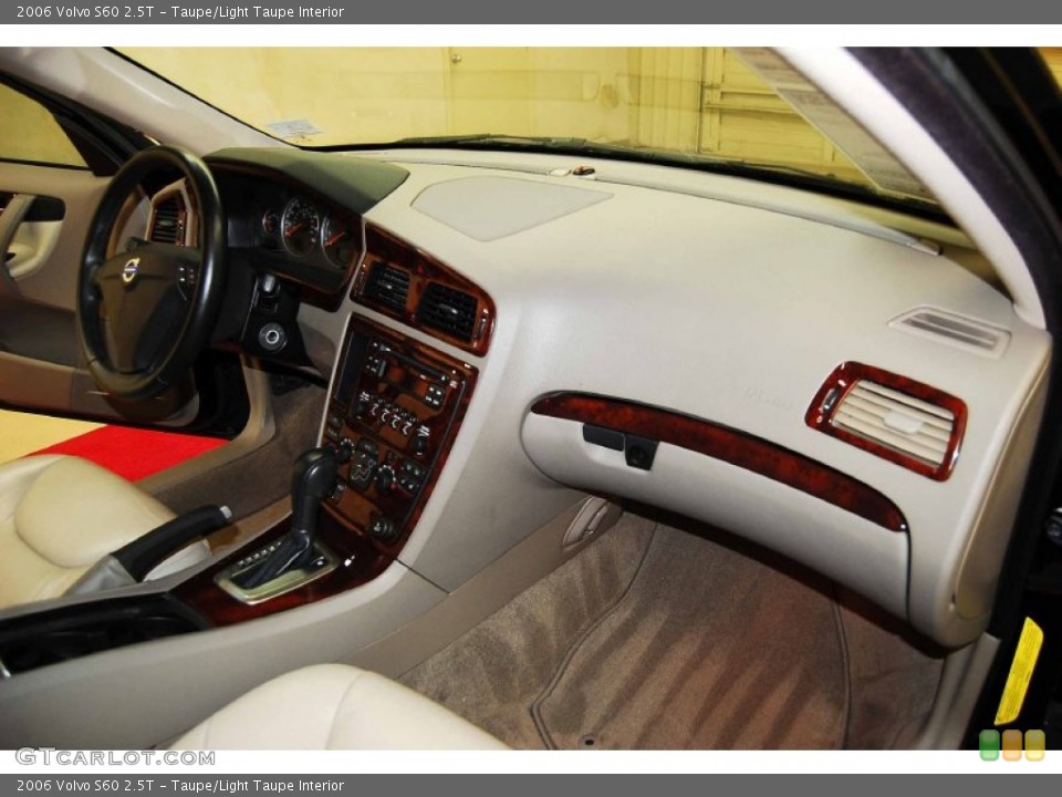 Taupe/Light Taupe Interior Dashboard for the 2006 Volvo S60 2.5T #75324681