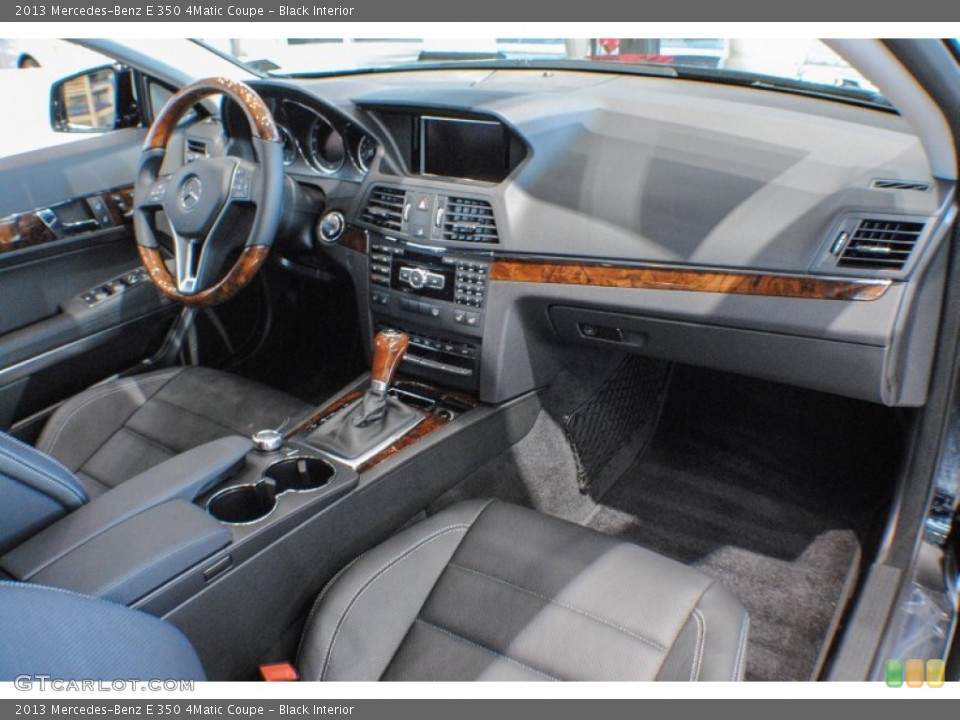 Black Interior Photo for the 2013 Mercedes-Benz E 350 4Matic Coupe #75331113