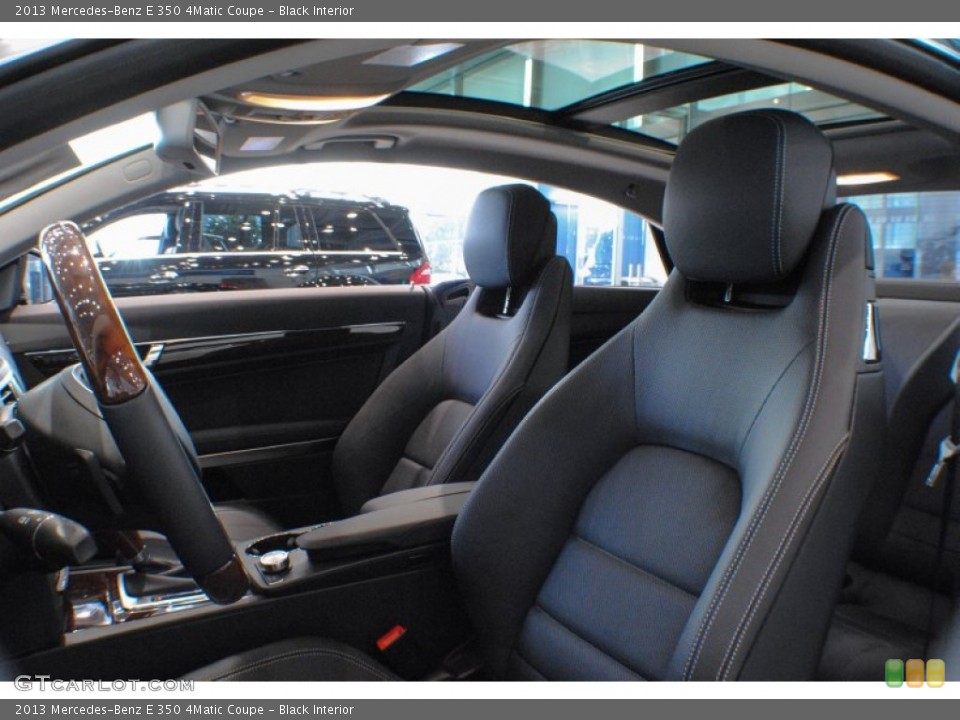 Black Interior Photo for the 2013 Mercedes-Benz E 350 4Matic Coupe #75331144