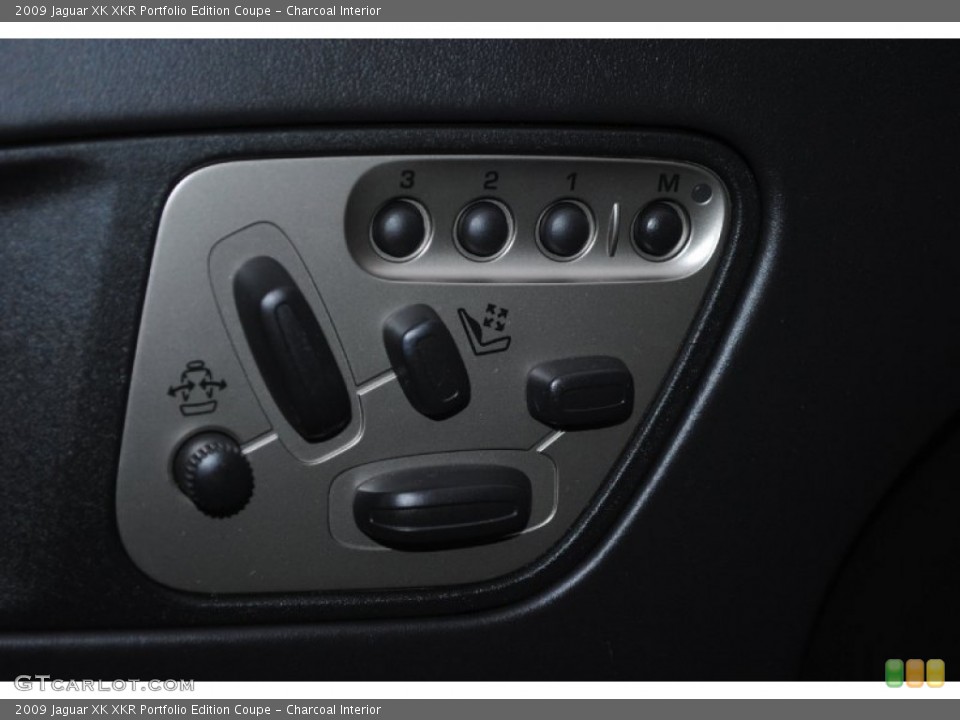 Charcoal Interior Controls for the 2009 Jaguar XK XKR Portfolio Edition Coupe #75334044