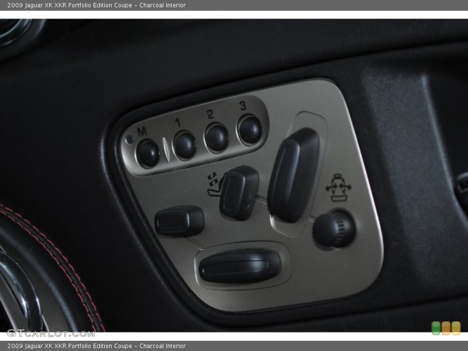 Charcoal Interior Controls for the 2009 Jaguar XK XKR Portfolio Edition Coupe #75334116