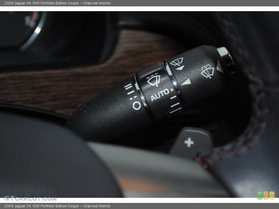 Charcoal Interior Controls for the 2009 Jaguar XK XKR Portfolio Edition Coupe #75334245