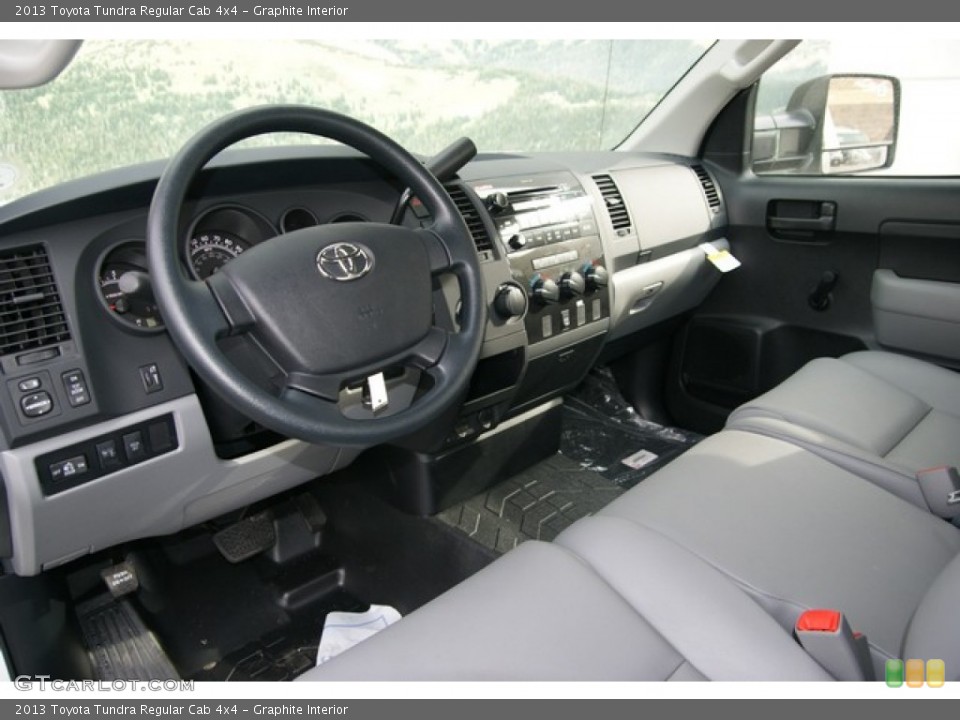 Graphite Interior Photo for the 2013 Toyota Tundra Regular Cab 4x4 #75337396
