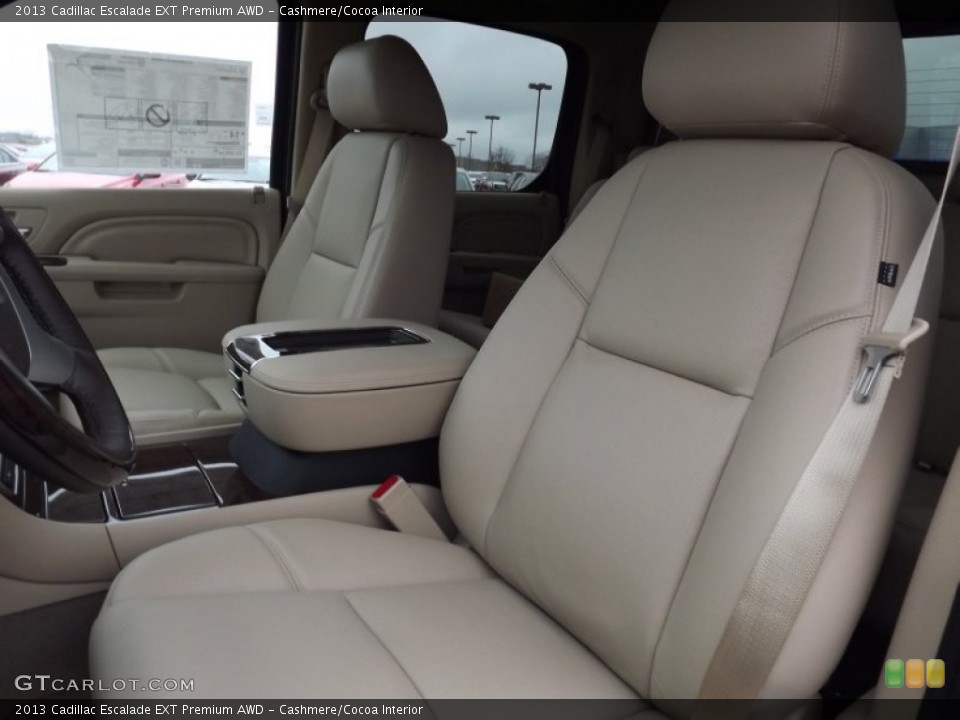 Cashmere/Cocoa Interior Photo for the 2013 Cadillac Escalade EXT Premium AWD #75340883
