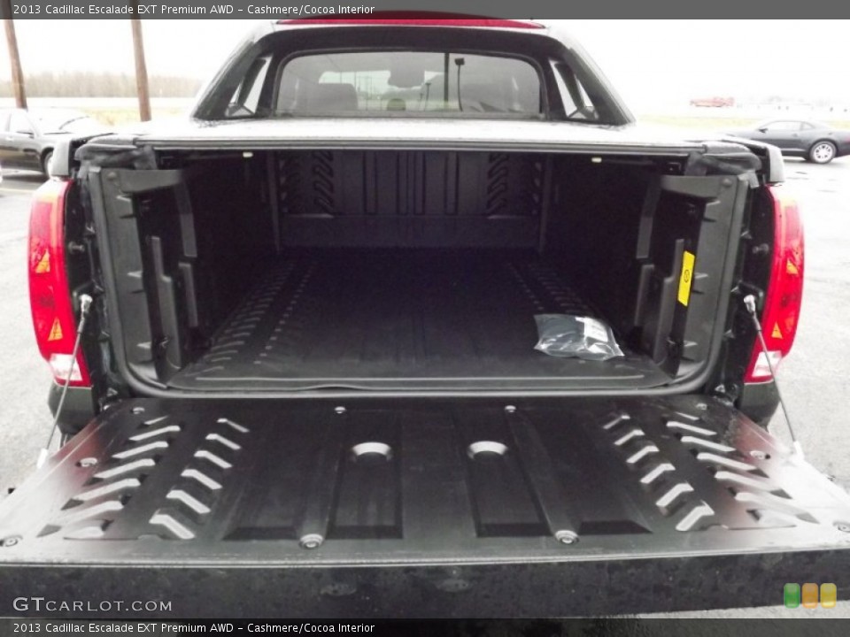 Cashmere/Cocoa Interior Trunk for the 2013 Cadillac Escalade EXT Premium AWD #75340972