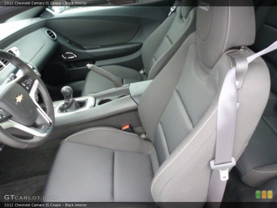 Black Interior Photo for the 2012 Chevrolet Camaro SS Coupe #75343363