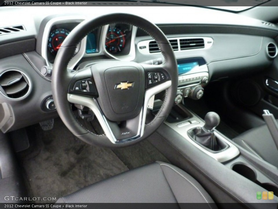 Black Interior Photo for the 2012 Chevrolet Camaro SS Coupe #75343390