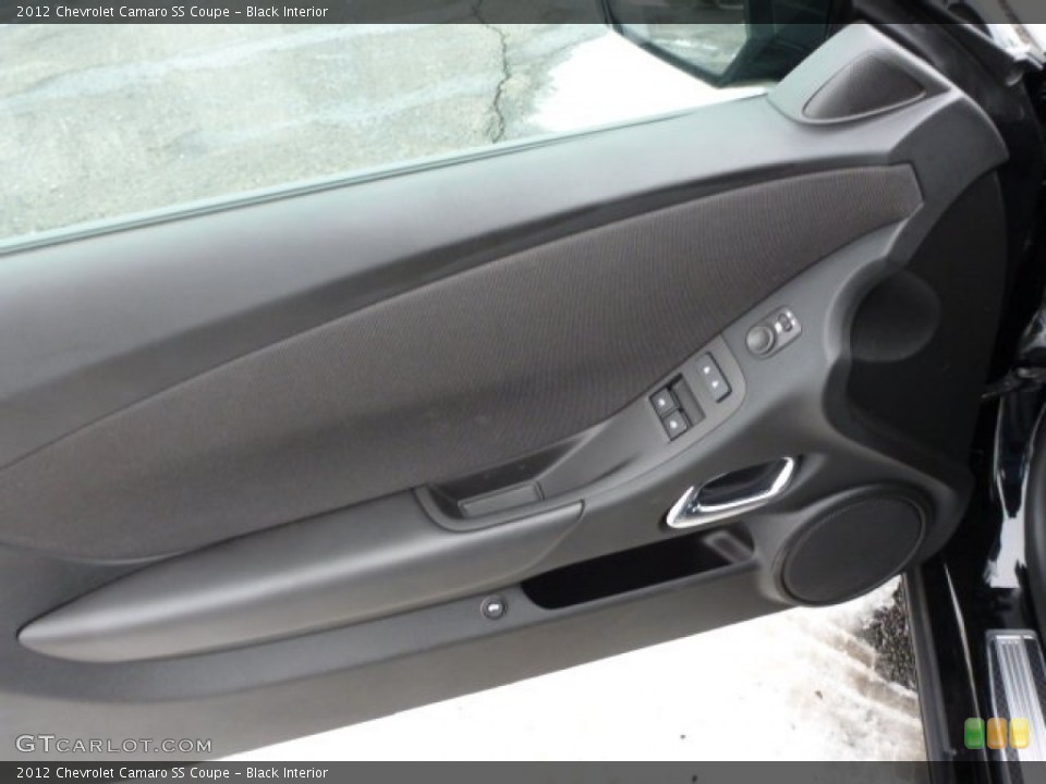 Black Interior Door Panel for the 2012 Chevrolet Camaro SS Coupe #75343405