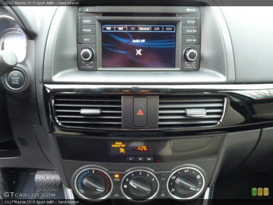 Sand Interior Controls for the 2013 Mazda CX-5 Sport AWD #75345988