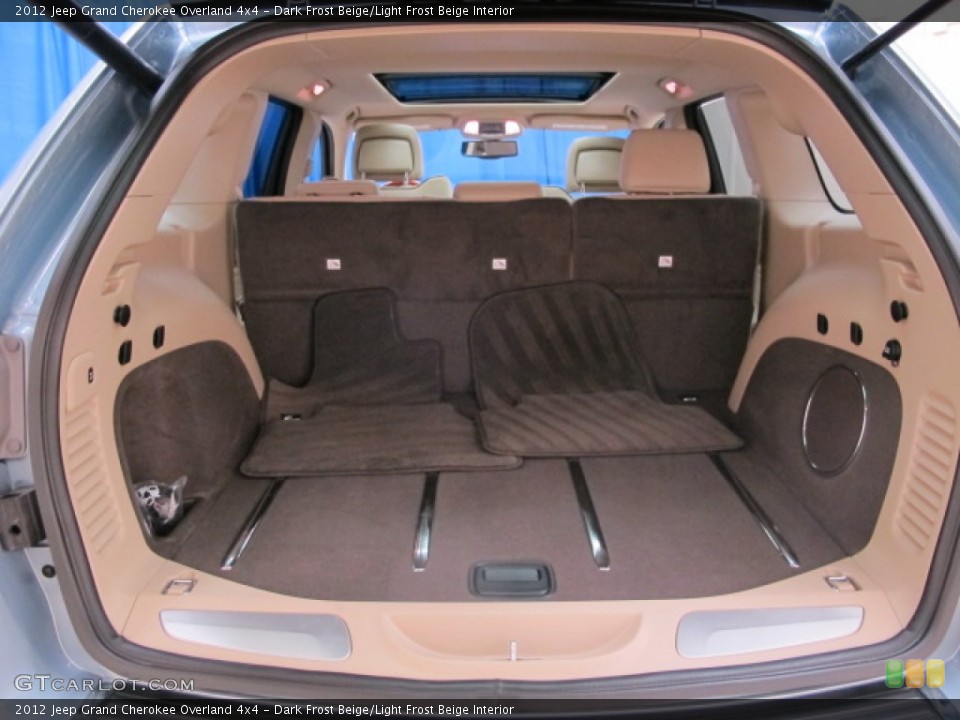 Dark Frost Beige/Light Frost Beige Interior Trunk for the 2012 Jeep Grand Cherokee Overland 4x4 #75351485