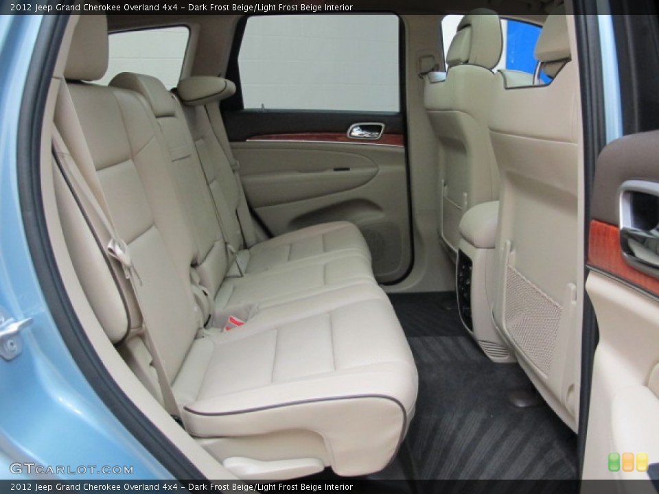 Dark Frost Beige/Light Frost Beige Interior Rear Seat for the 2012 Jeep Grand Cherokee Overland 4x4 #75351598