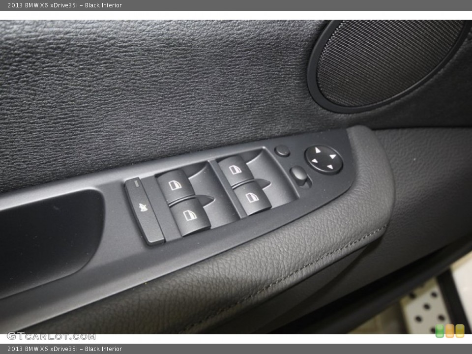 Black Interior Controls for the 2013 BMW X6 xDrive35i #75355495