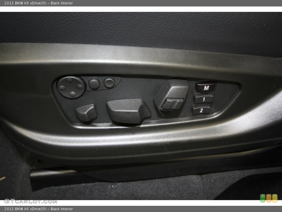 Black Interior Controls for the 2013 BMW X6 xDrive35i #75355504