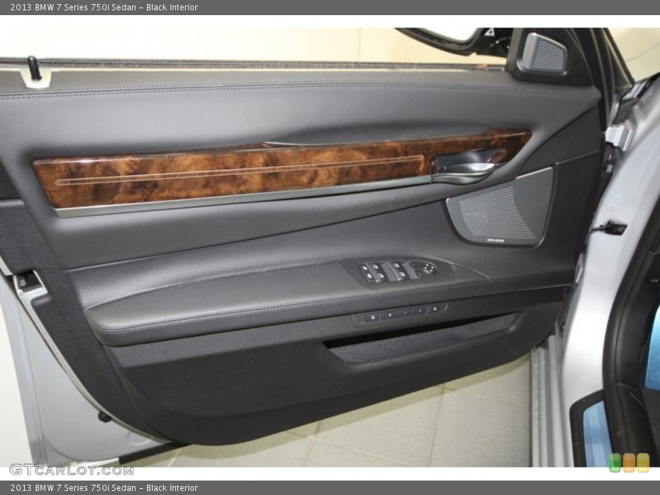 Black Interior Door Panel for the 2013 BMW 7 Series 750i Sedan #75355846