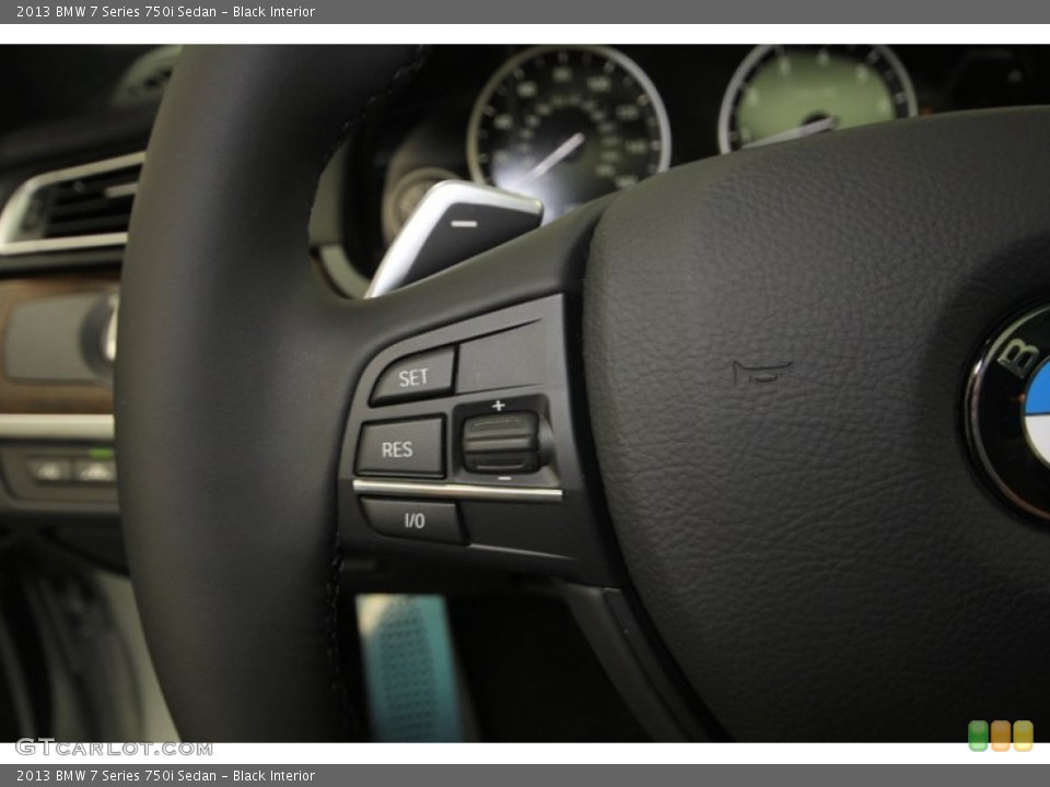 Black Interior Controls for the 2013 BMW 7 Series 750i Sedan #75355885