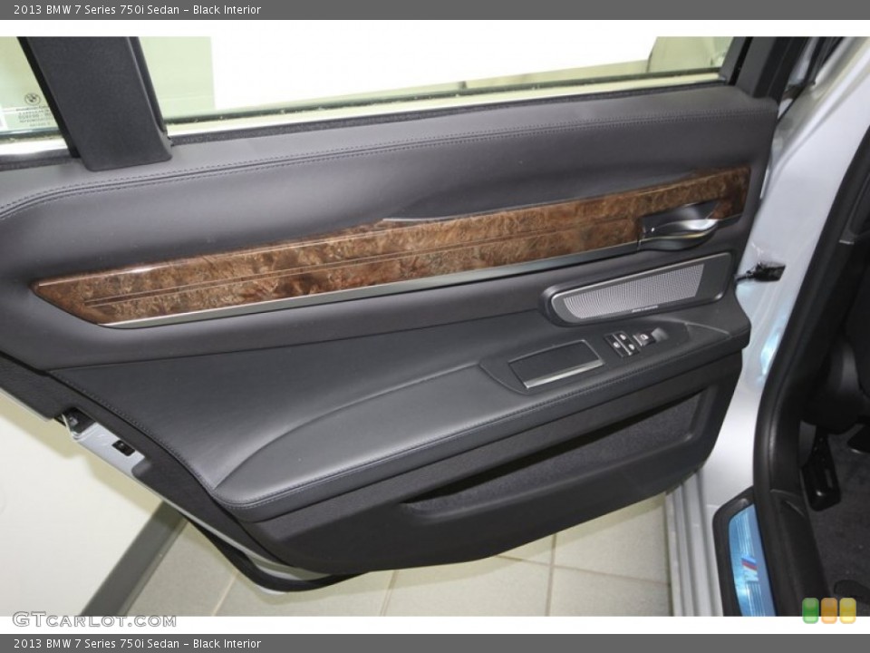 Black Interior Door Panel for the 2013 BMW 7 Series 750i Sedan #75355897