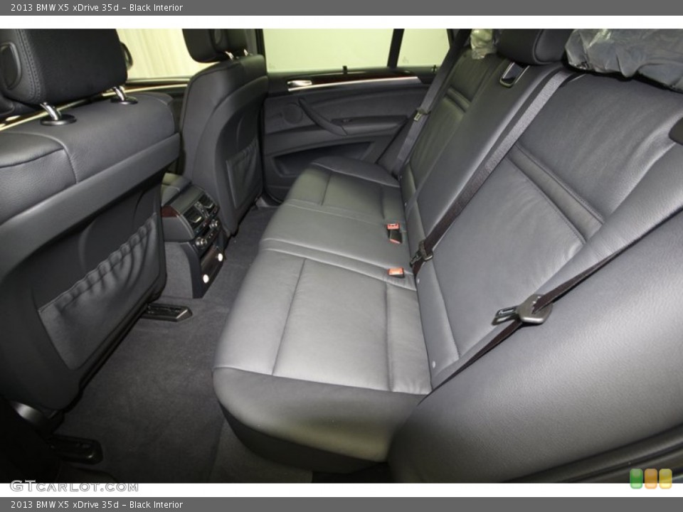 Black Interior Rear Seat for the 2013 BMW X5 xDrive 35d #75356281