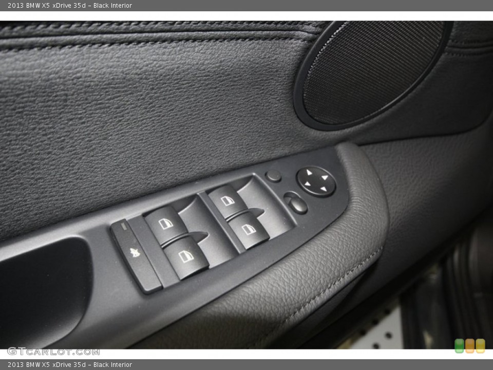 Black Interior Controls for the 2013 BMW X5 xDrive 35d #75356290