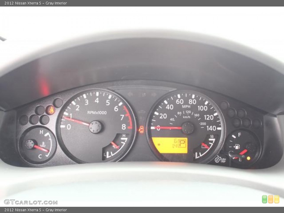 Gray Interior Gauges for the 2012 Nissan Xterra S #75357953