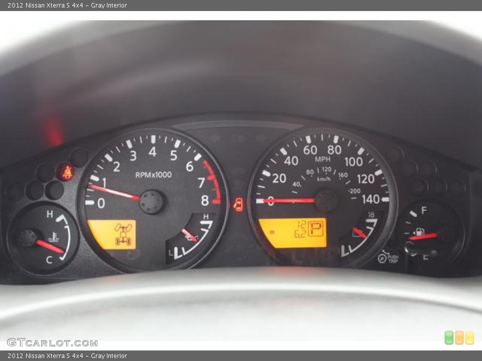 Gray Interior Gauges for the 2012 Nissan Xterra S 4x4 #75358178