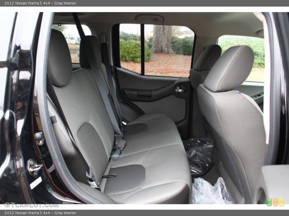 Gray Interior Rear Seat for the 2012 Nissan Xterra S 4x4 #75358208