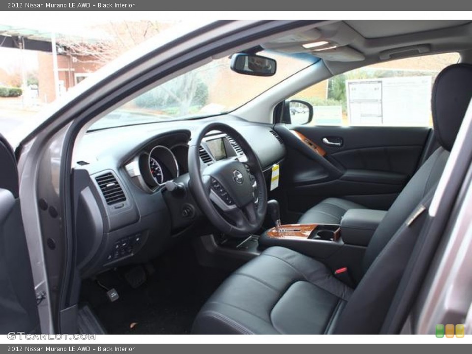 Black Interior Photo for the 2012 Nissan Murano LE AWD #75358740