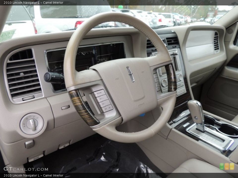 Camel Interior Steering Wheel for the 2010 Lincoln Navigator L #75359237
