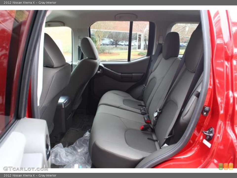 Gray Interior Rear Seat for the 2012 Nissan Xterra X #75359438