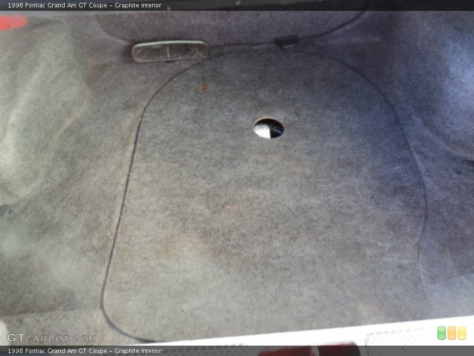 Graphite Interior Trunk for the 1998 Pontiac Grand Am GT Coupe #75359501