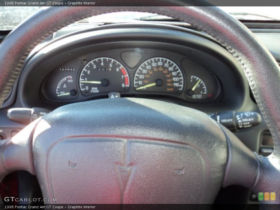 Graphite Interior Gauges for the 1998 Pontiac Grand Am GT Coupe #75359609