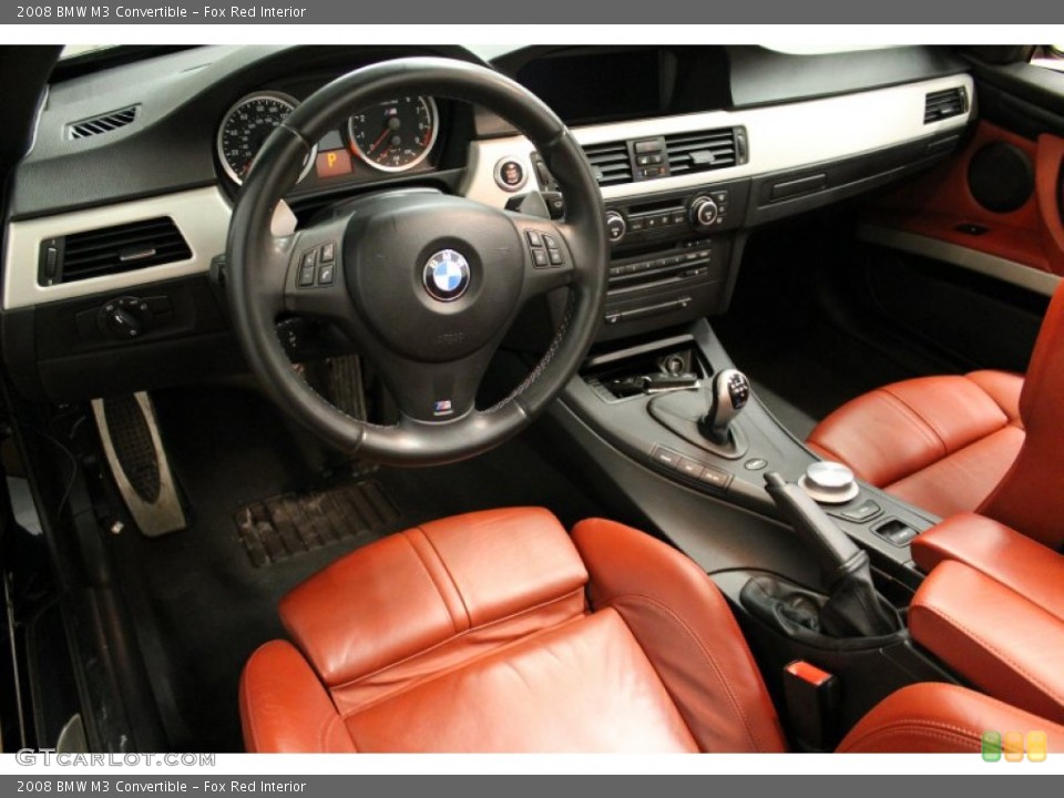 Fox Red Interior Prime Interior for the 2008 BMW M3 Convertible #75360887
