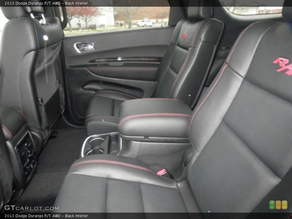 Black Interior Rear Seat for the 2013 Dodge Durango R/T AWD #75361397